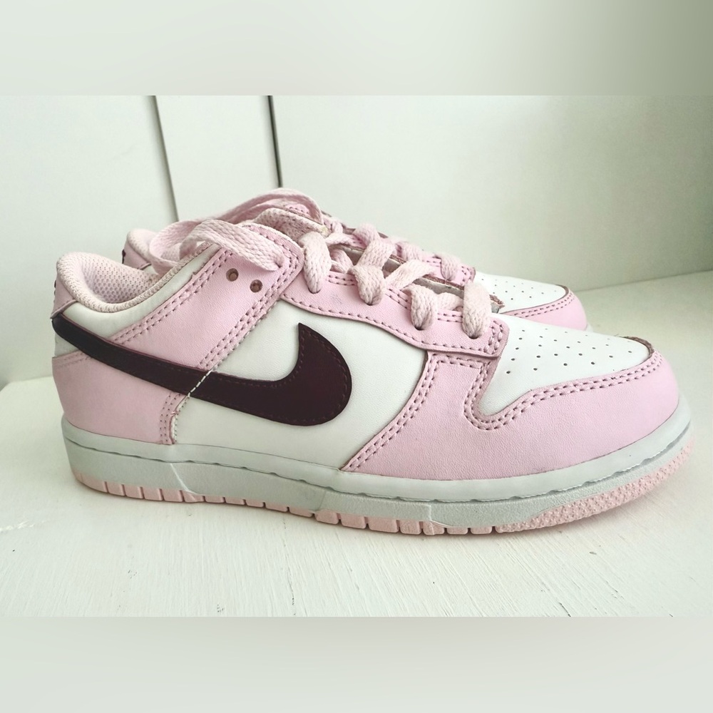 Nike Kids Sneakers Pink and Brown